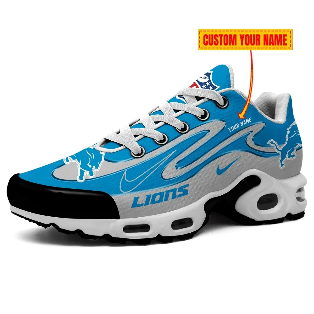 detroit lions personalized name team mix colors v2 tn air max shoes air cushion sneakers 1758 upzvi