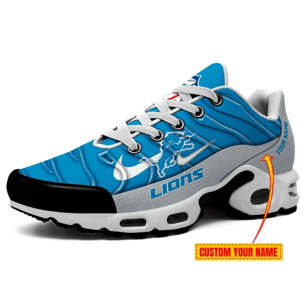 detroit lions personalized name team mix colors v4 tn air max shoes air cushion sneakers 2301 aj2cs