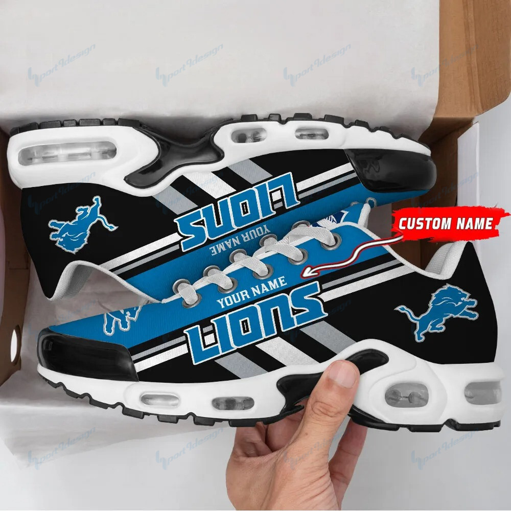 Detroit Lions Personalized TN Shoes Air Cushion Sneakers