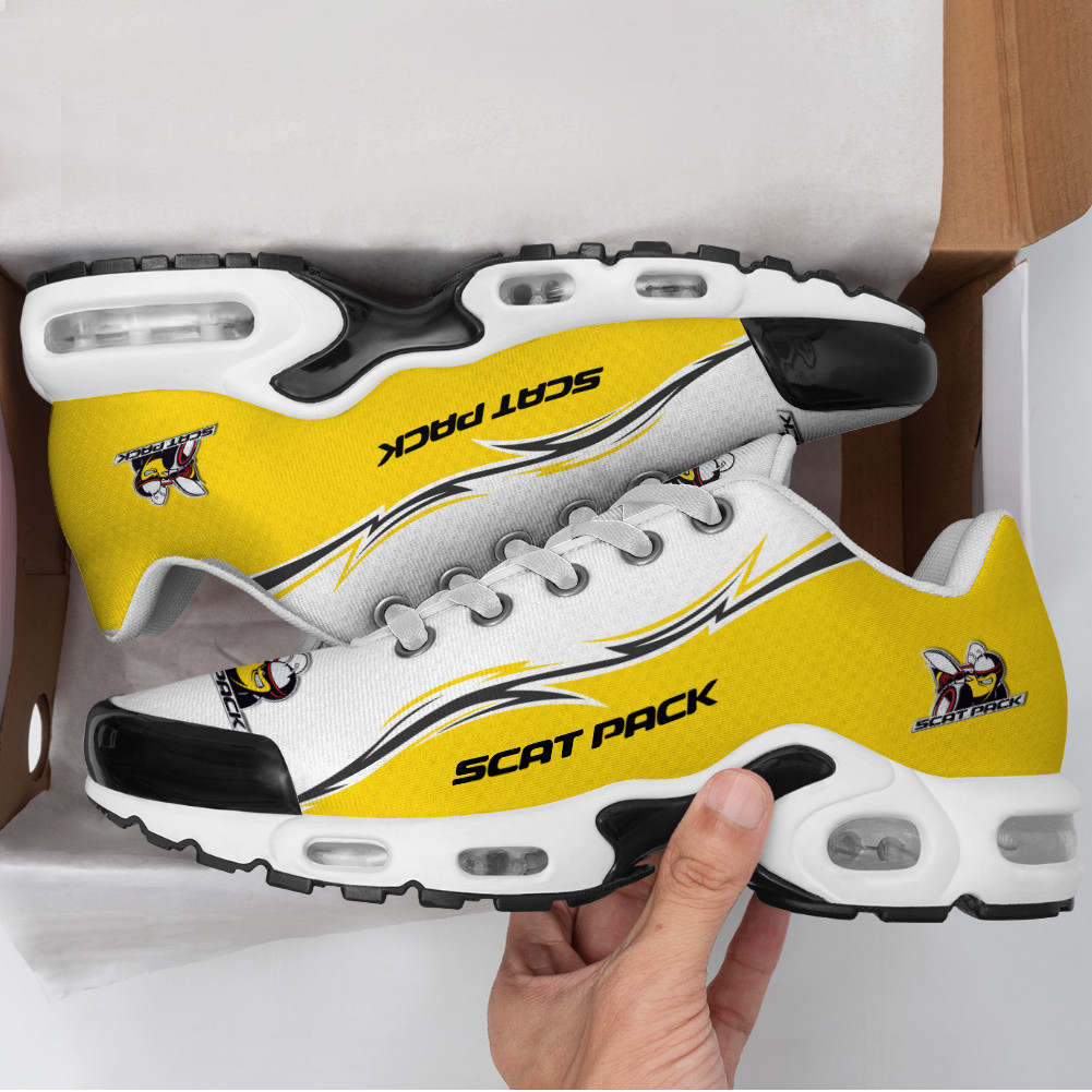 Dodge Challenger Scat Pack Electric Lightning TN Air Max Shoes Air Cushion Sneakers