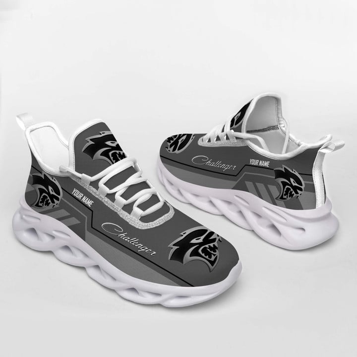 Dodge Custom Name Design Max Soul Sneakers VS20