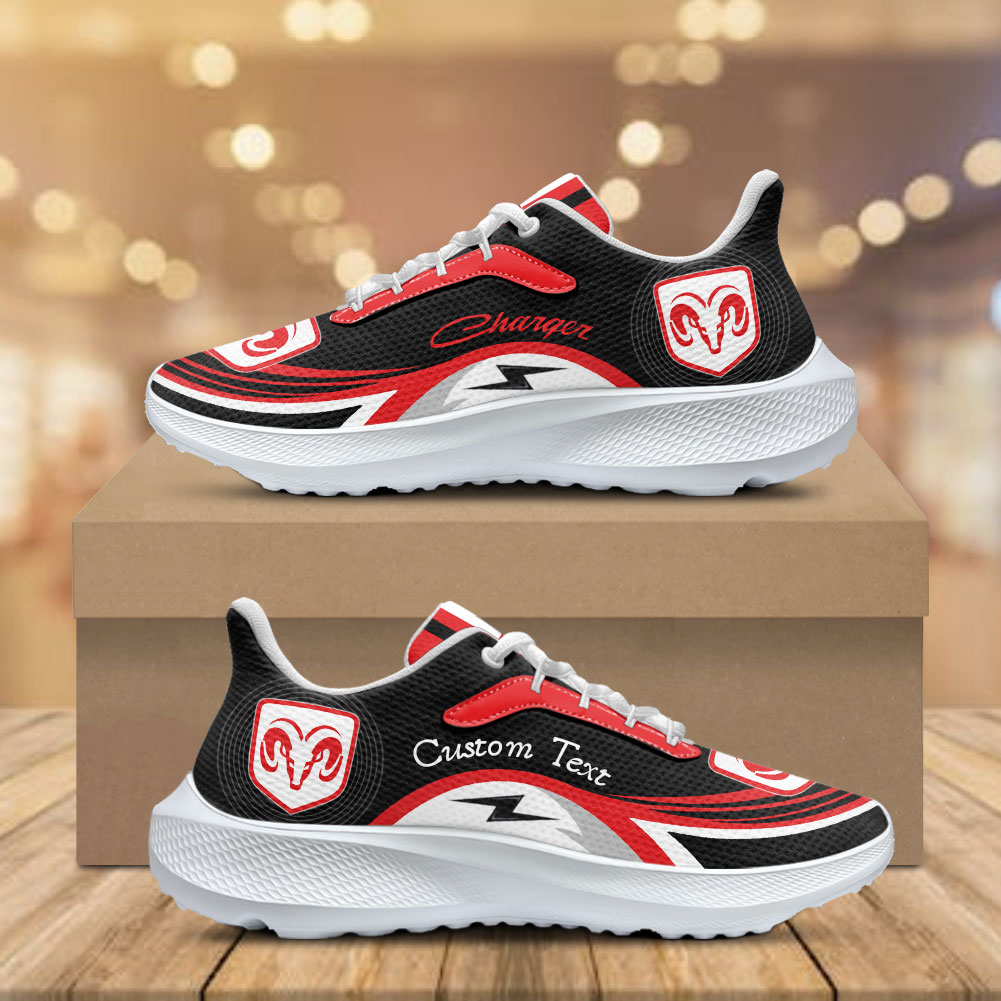 Dodge Custom Name Max Soul Sneakers VS12