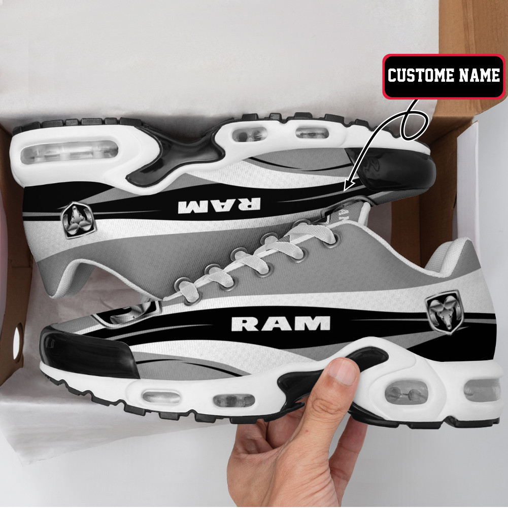 Dodge Ram Wave Style Custom Name TN Air Max Shoes Air Cushion Sneakers