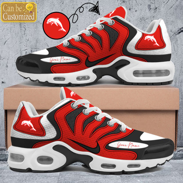 dolphins (nrl) customized unisex air max plus sneakers 6076 f8ivh