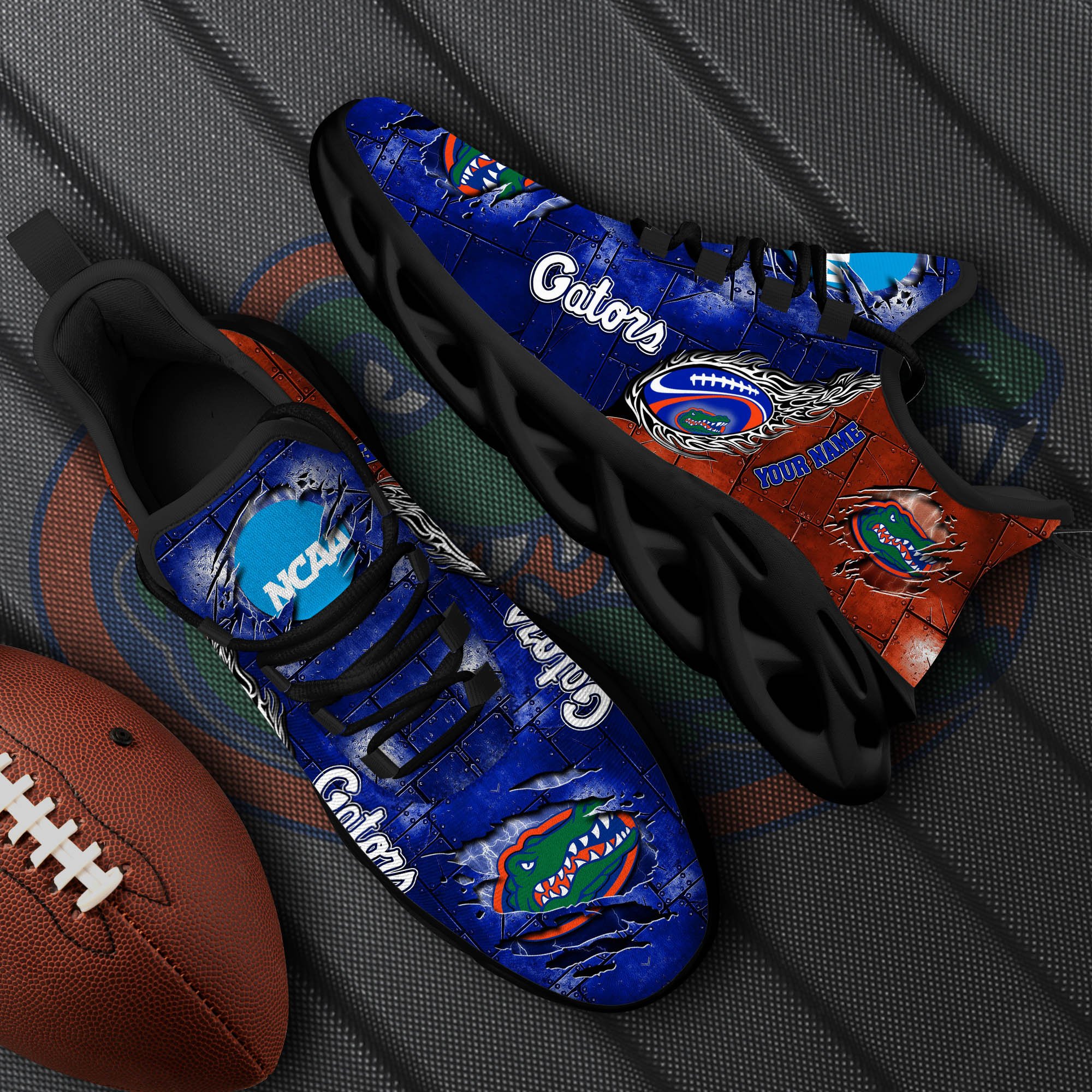 Florida Gators Black Max Soul Shoes 2026 Versions, White Max Soul Shoes Custom Your Name PH879