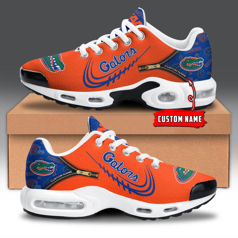 florida gators personalized name team logo mix colors zipped line tn shoes air cushion sneakers 2834 2safe