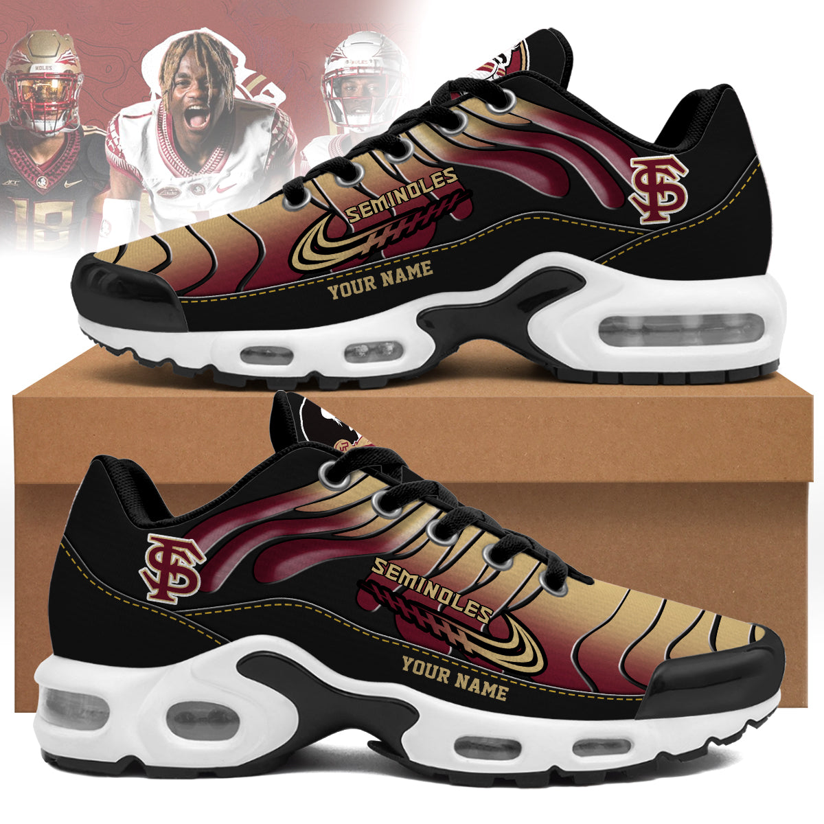 Florida State Seminoles Personalized Air Max Shoes