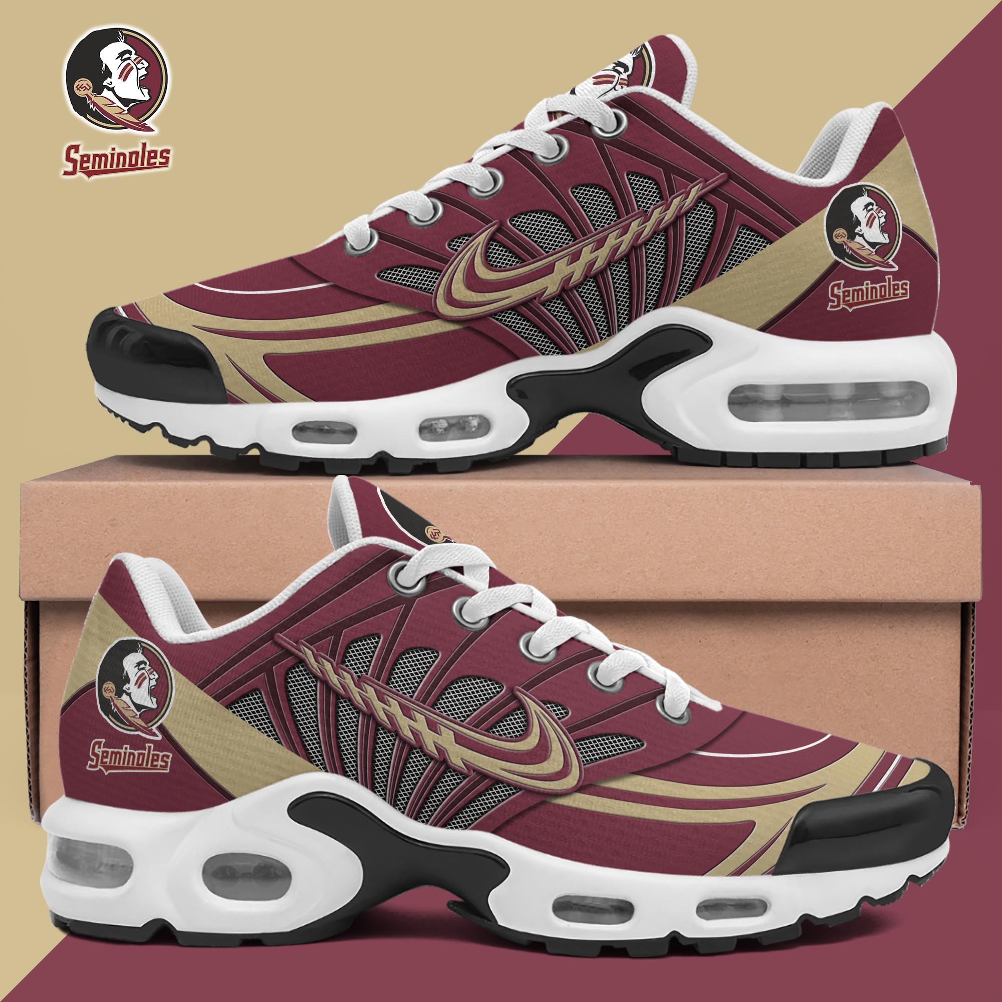Florida State Seminoles TN Shoes 2026 Version Custom Name 135
