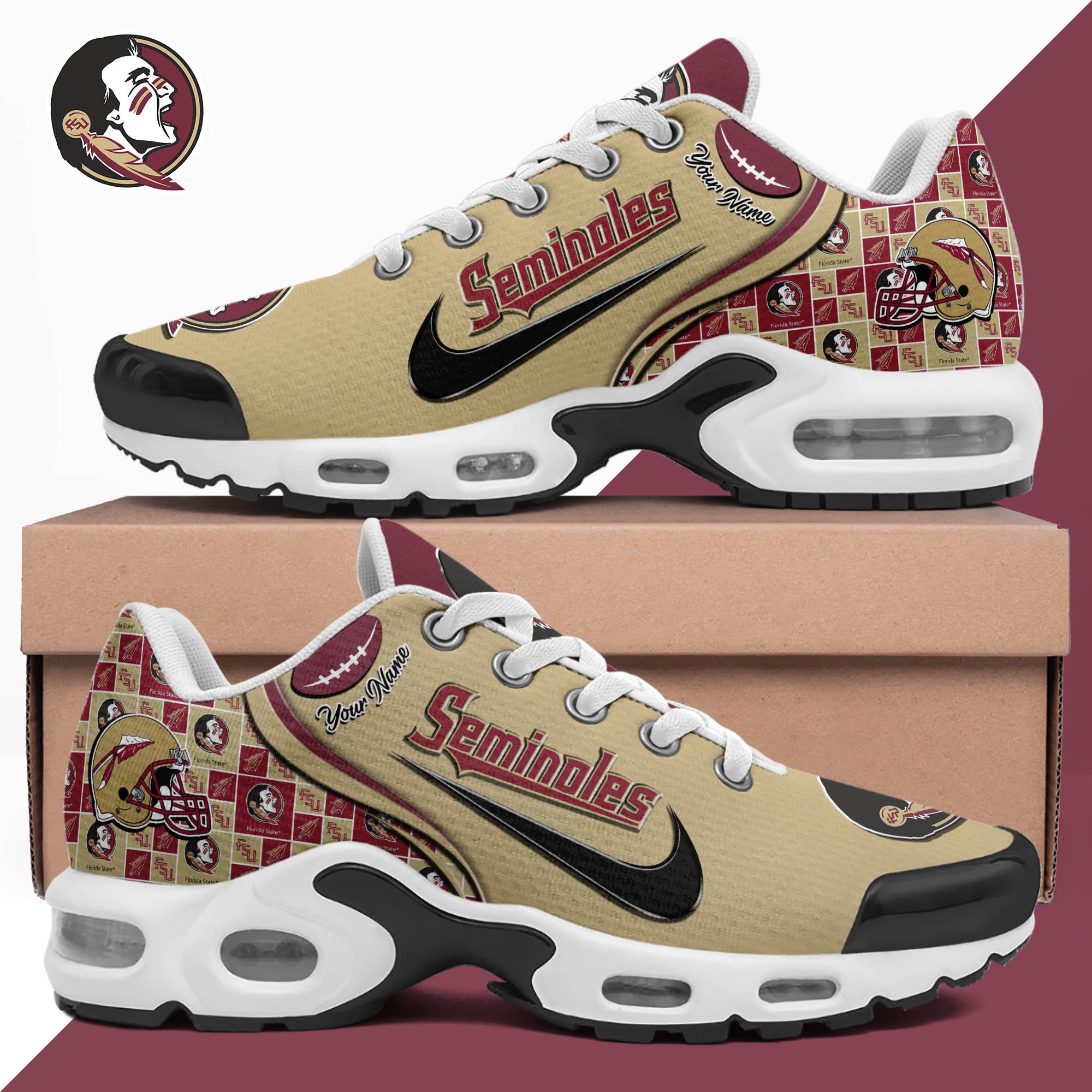 Florida State Seminoles TN Shoes 2026 Version Custom Your Name 499