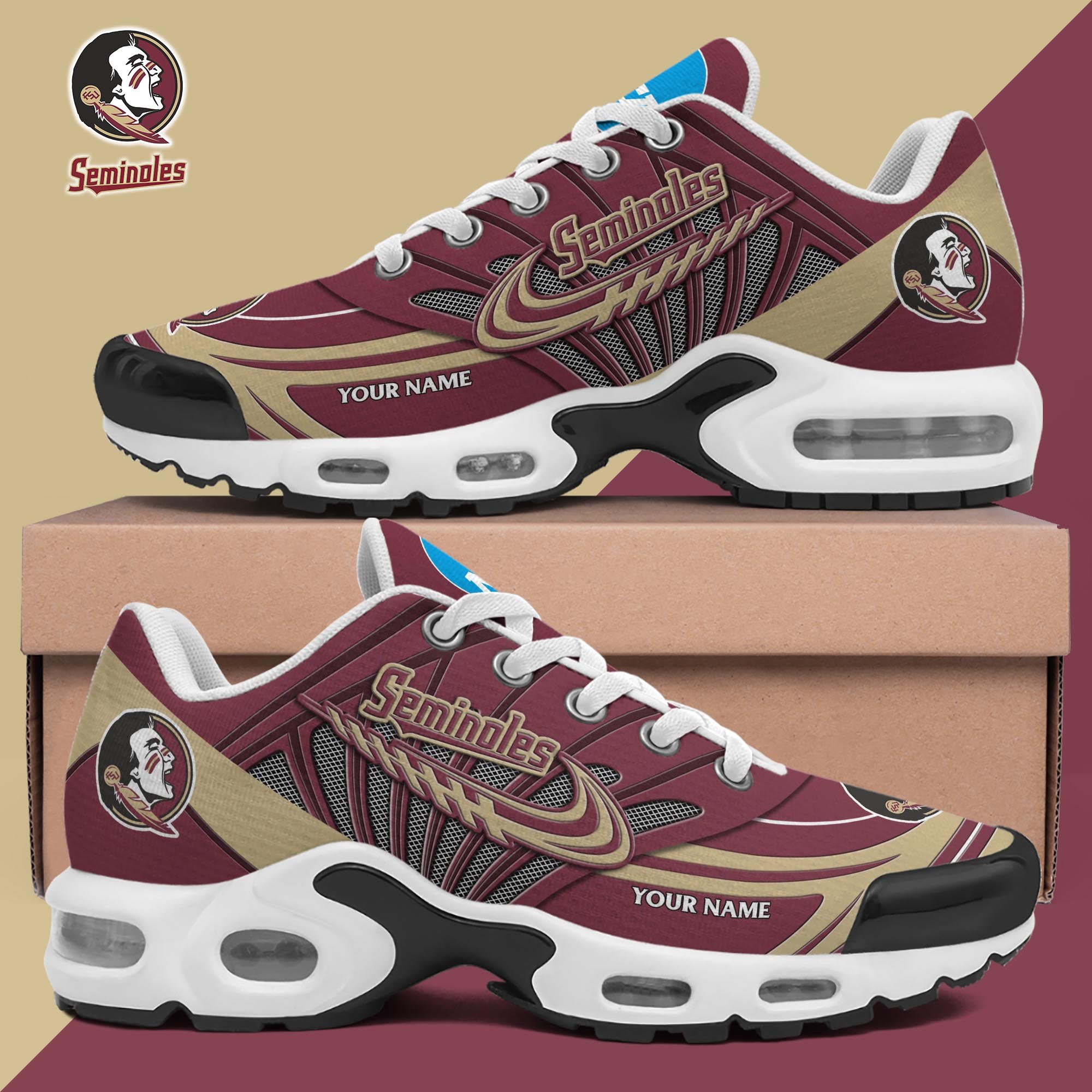Florida State Seminoles TN Shoes 2026 Version Custom Your Name 594