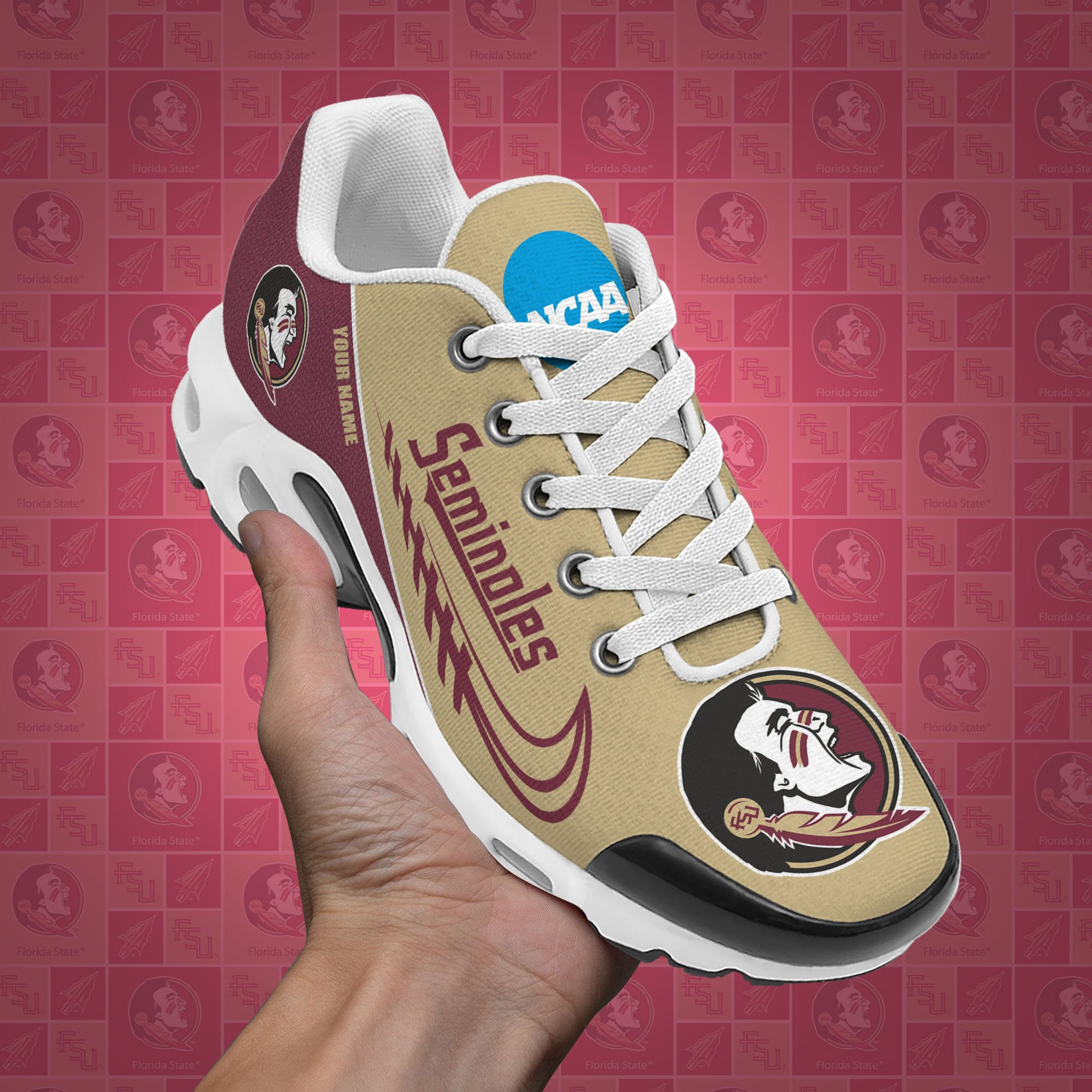 Florida State Seminoles TN Shoes Custom Your Name 514