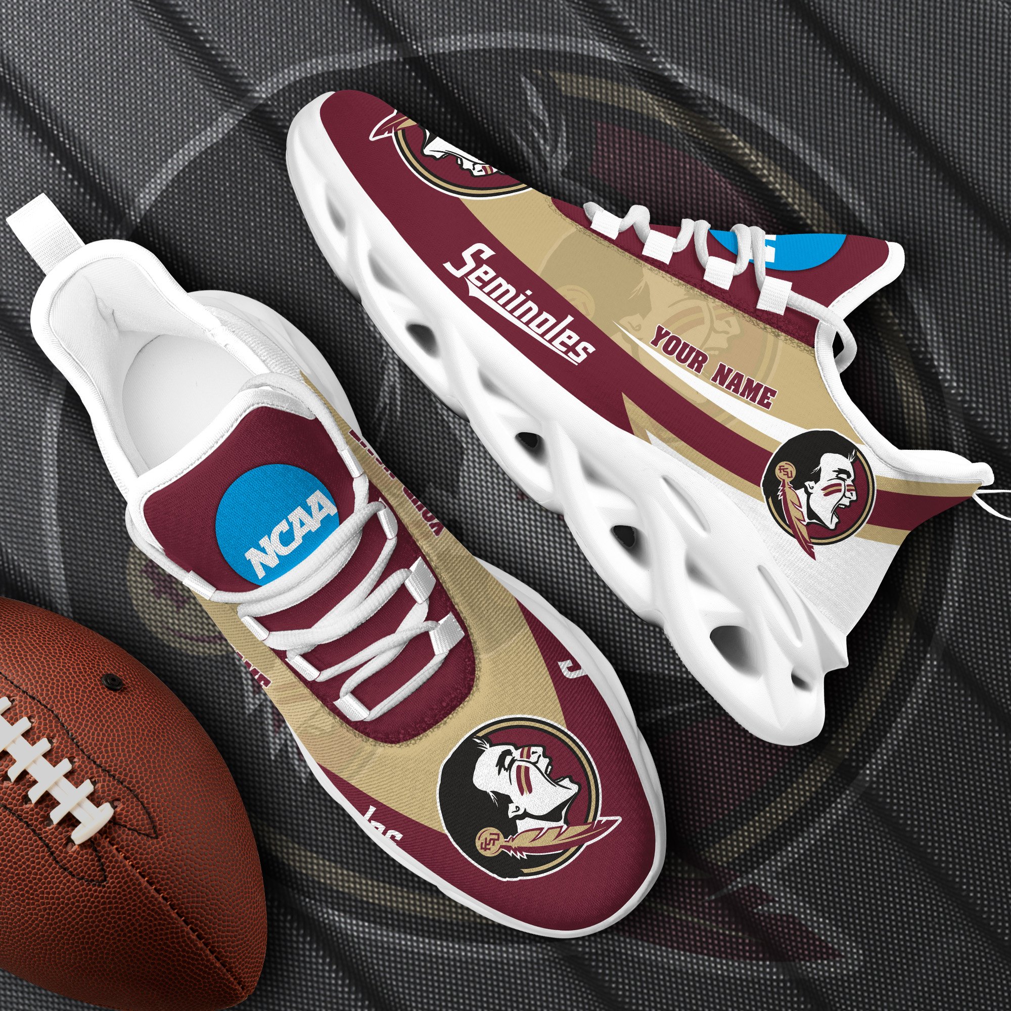 florida state seminoles white max soul shoes 2026 versions custom your name sports gift for fan ph019 4295 rlkgc