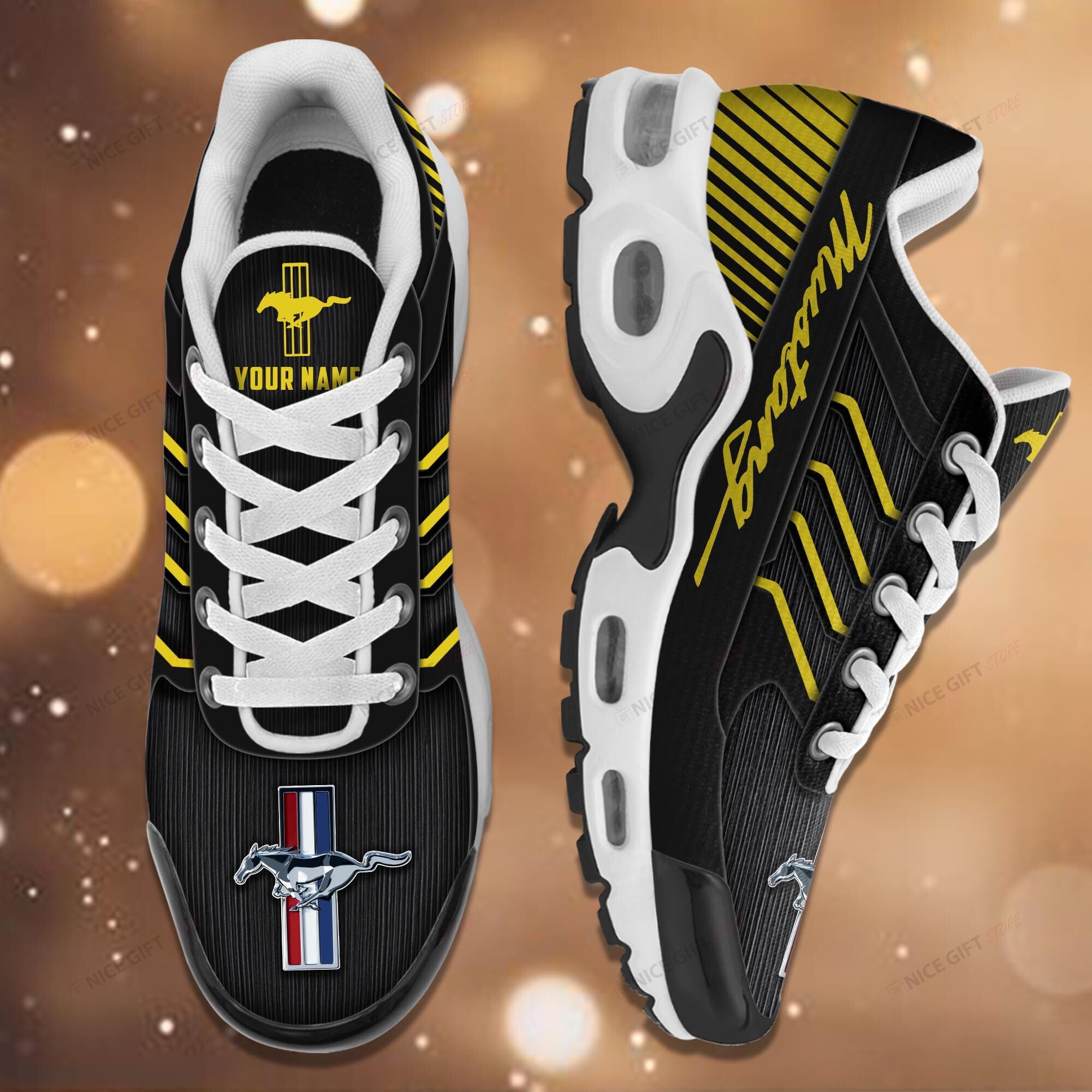Ford Mustang (Your Name) TN Sneakers H9K2
