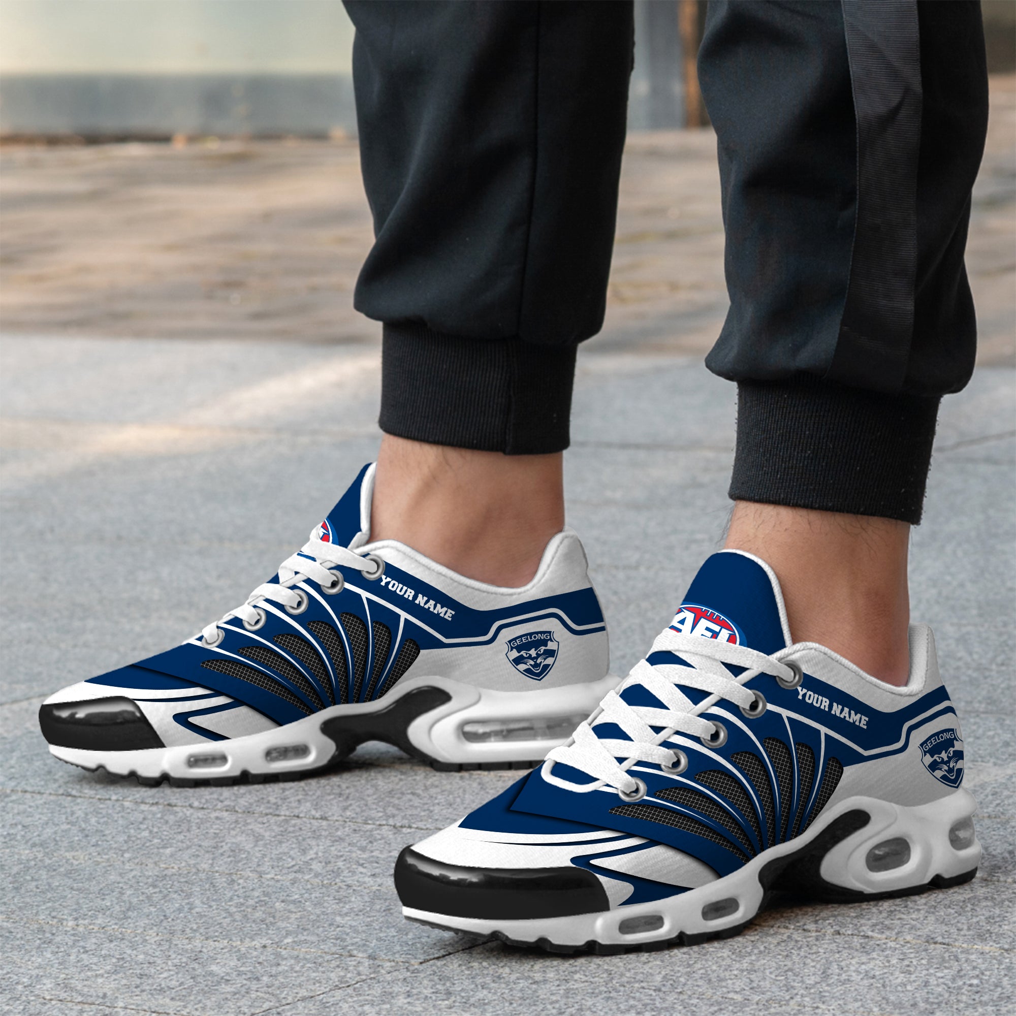 Geelong Cats CUSTOMIZED UNISEX AIR MAX PLUS SNEAKERS