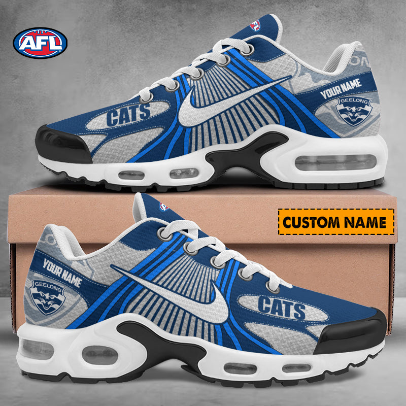 geelong football club customized unisex air max plus sneakers 7458