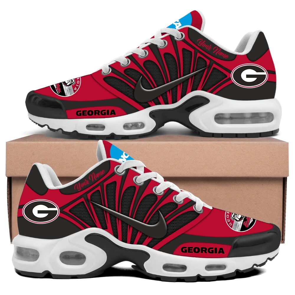 georgia bulldogs customized sport shoes 8923 umhz4
