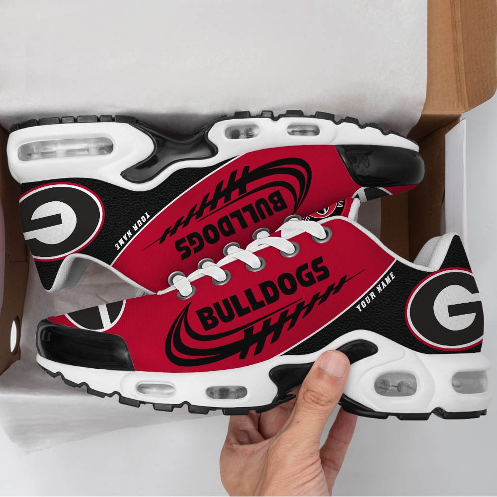 Georgia Bulldogs Personalized TN Air Max Shoes Air Cushion Sneakers