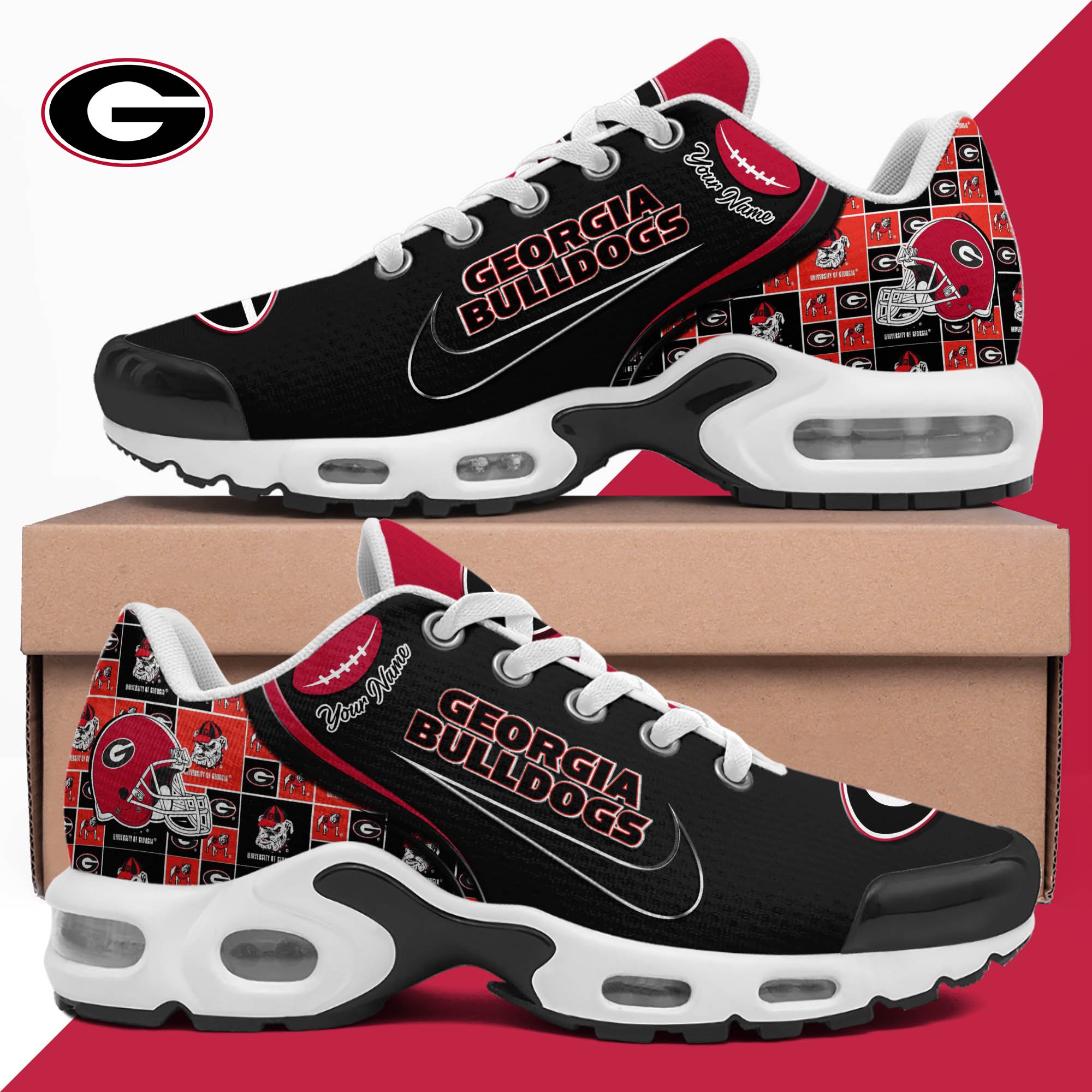 Georgia Bulldogs TN Shoes 2026 Version Custom Your Name 499