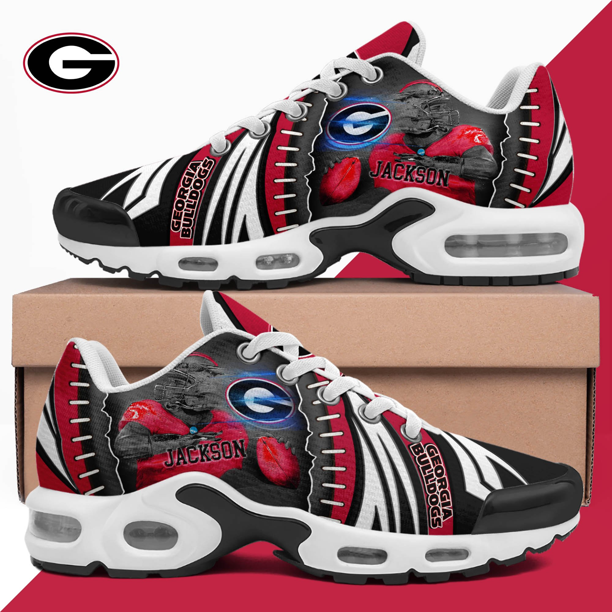 Georgia Bulldogs TN Shoes 2026 Version Custom Your Name 919