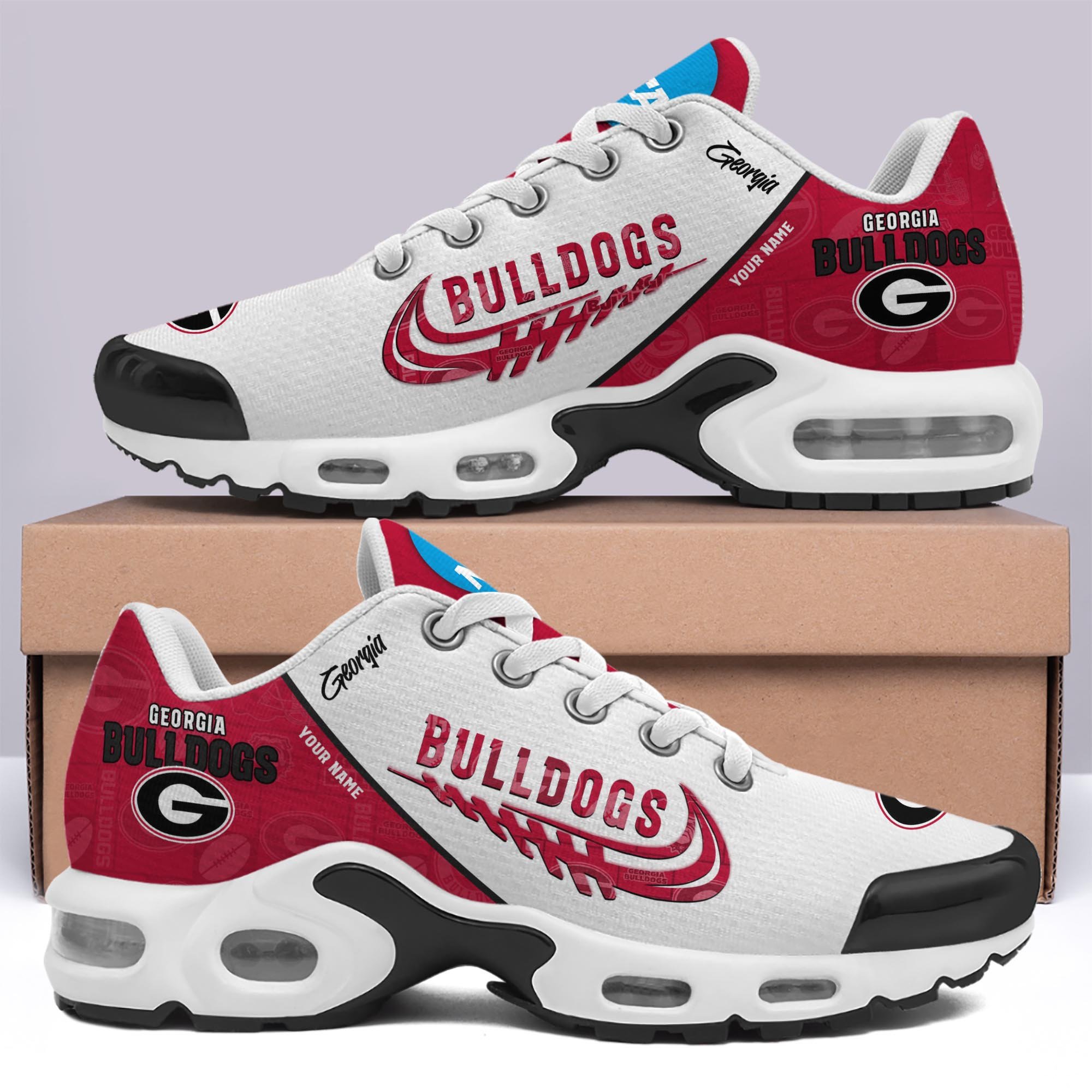 Georgia Bulldogs TN Shoes Custom Your Name 2026 Version 203