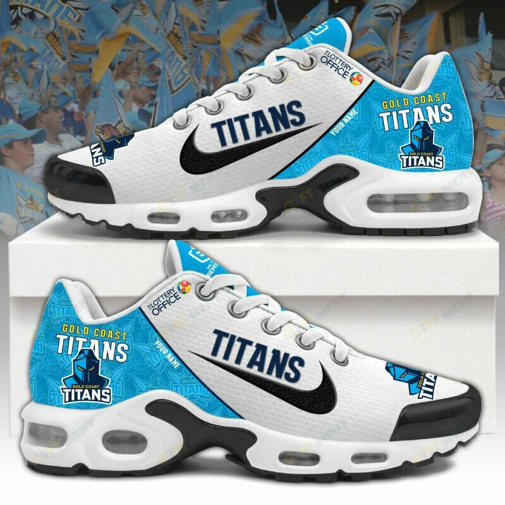 Gold Coast Titans CUSTOMIZED UNISEX AIR MAX PLUS SNEAKER