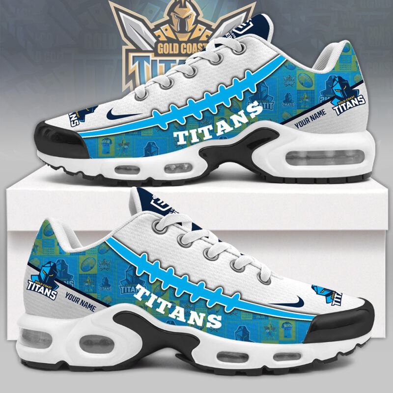 Gold Coast Titans TN Air Max Plus Shoes Sneakers For Men And Women