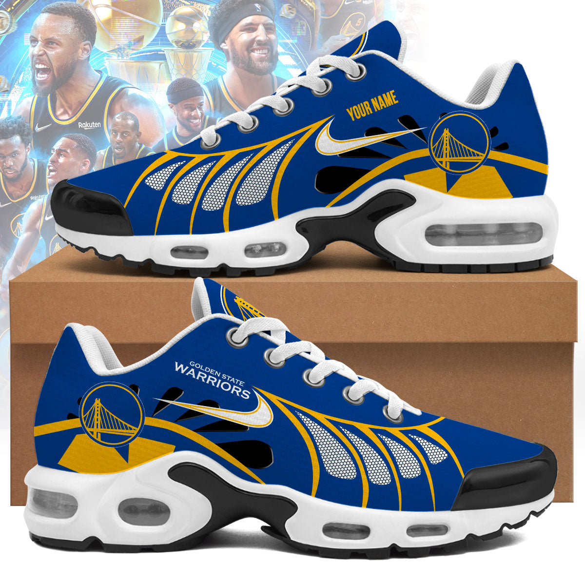 golden state warriors personalized air max shoes 3683 ff20q