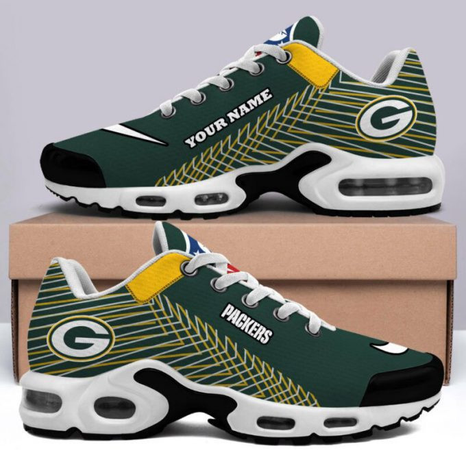 Green Bay Packers Custom Name Shoes Air Cushion Sneakers