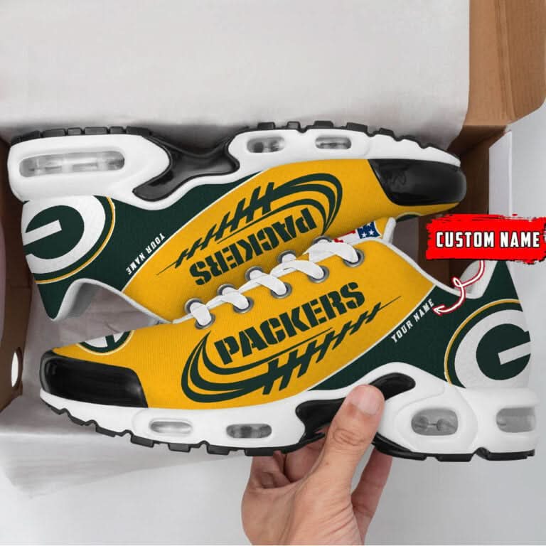 green bay packers custom name tn shoes perfect gift 6427 5kvja