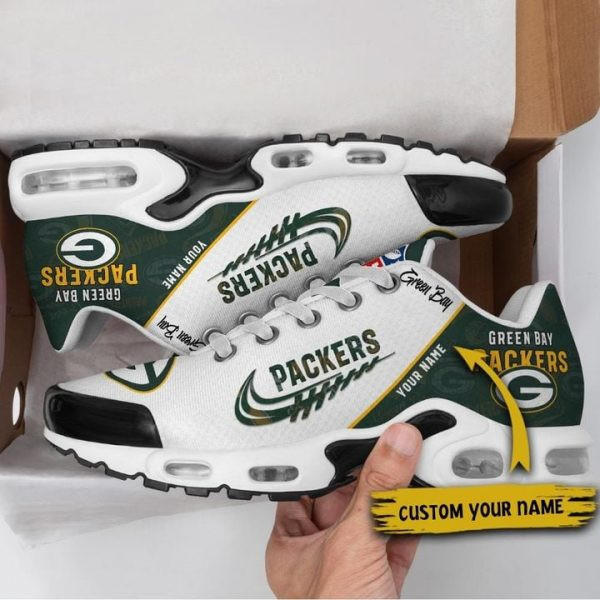 green bay packers personalized name team mix colors wing logo tn air max shoes air cushion sneakers 2340 t0lpf