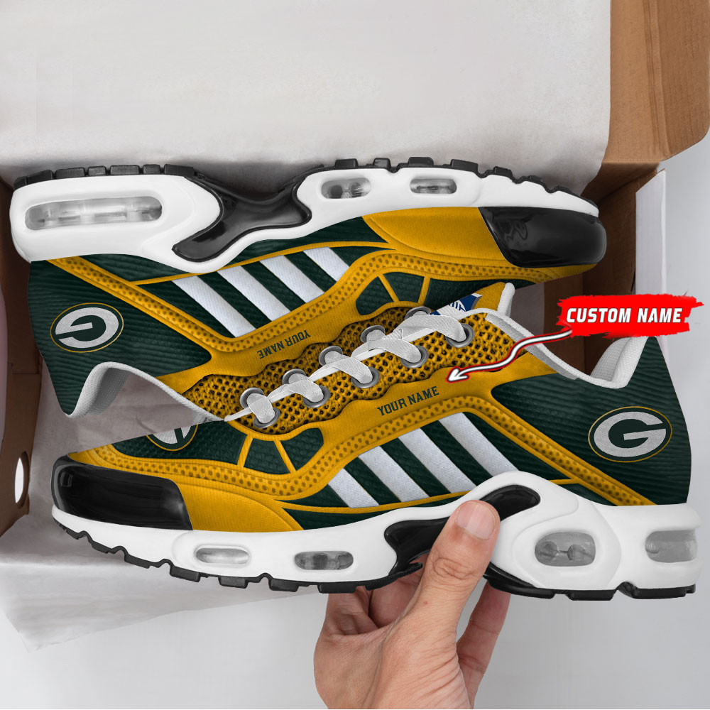 green bay packers personalized plus air max sneaker shoes 6959 vojz4