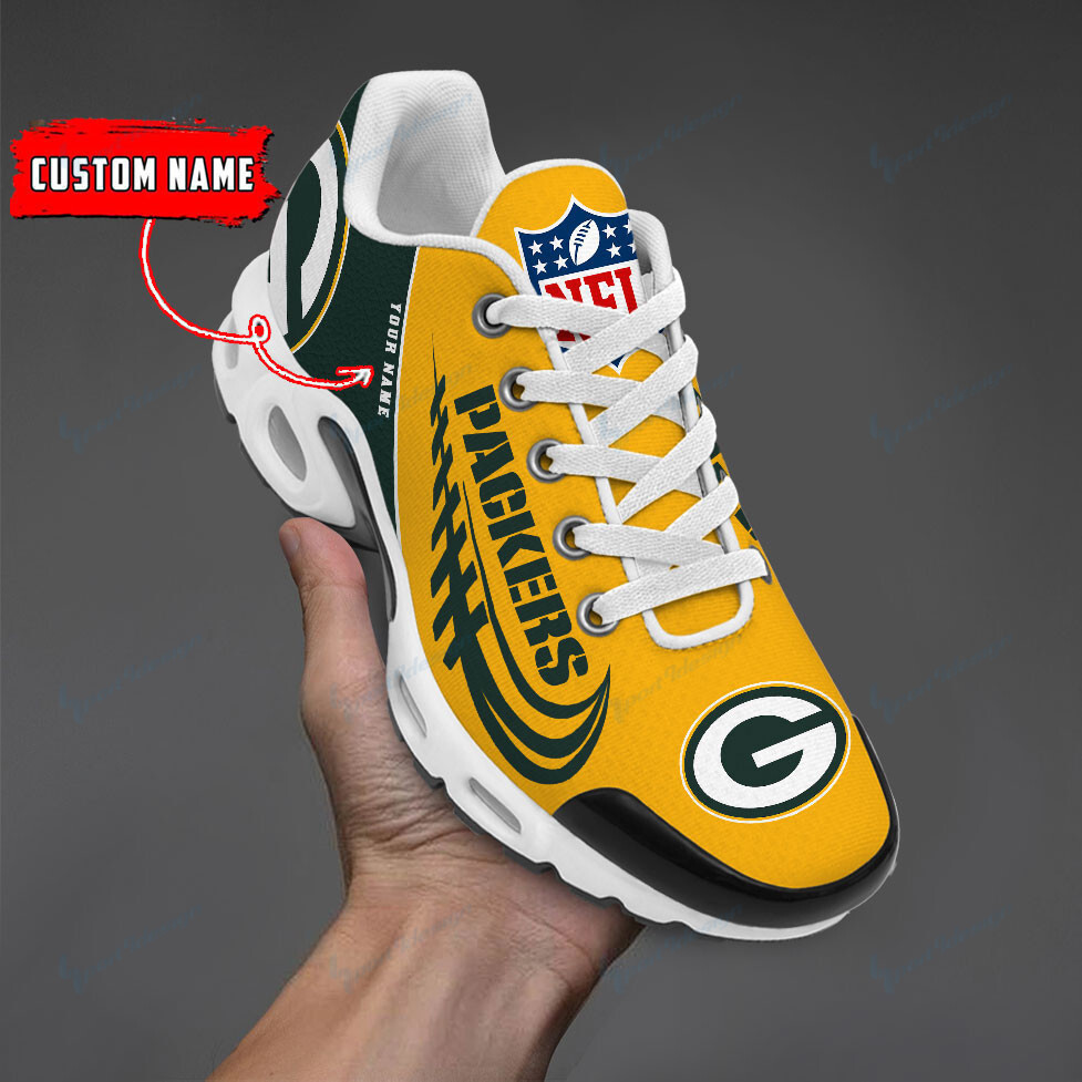 green bay packers personalized plus air max sneaker shoes 8189 e4taw