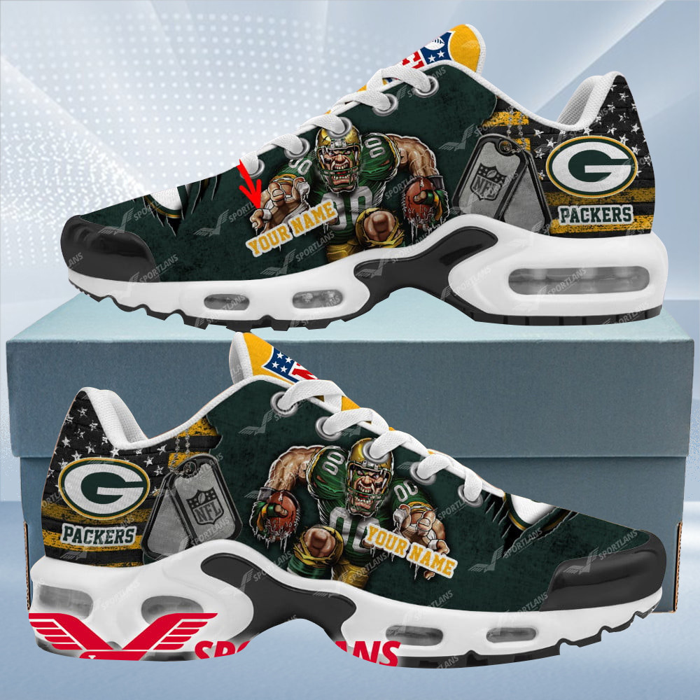 green bay packers personalized tn air max shoes air cushion sneakers dtynns 2930 ednmq