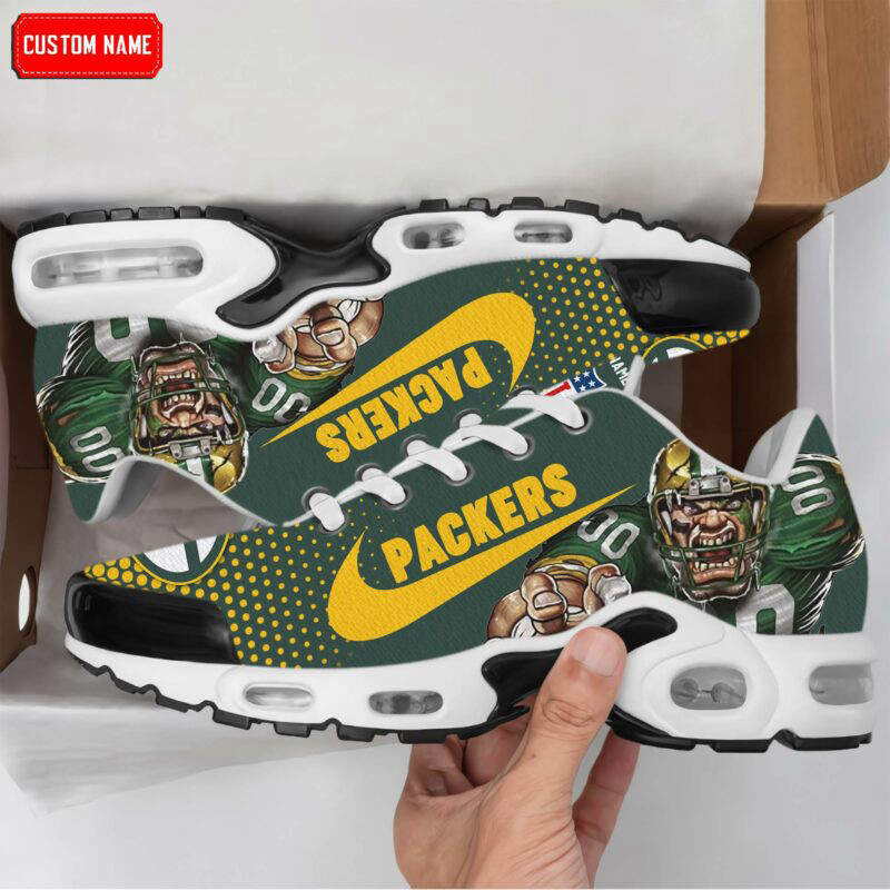 Green Bay Packers Premium TN Shoes Air Cushion Sneakers