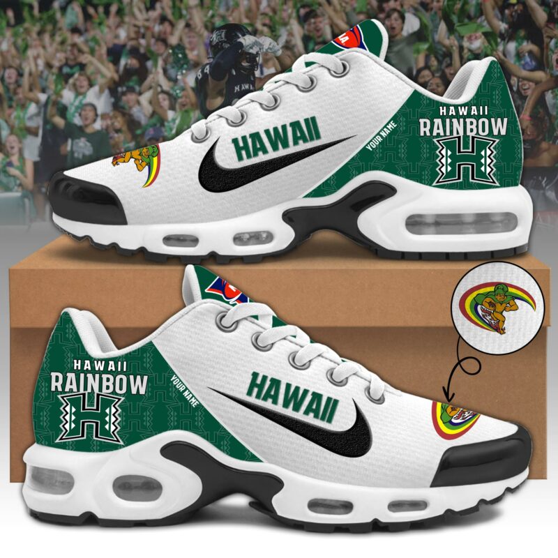 Hawaii Rainbow Warriors TN Shoes 2026 Version Custom Name, Shoes For Sport Fan, Sport Gifts PH270