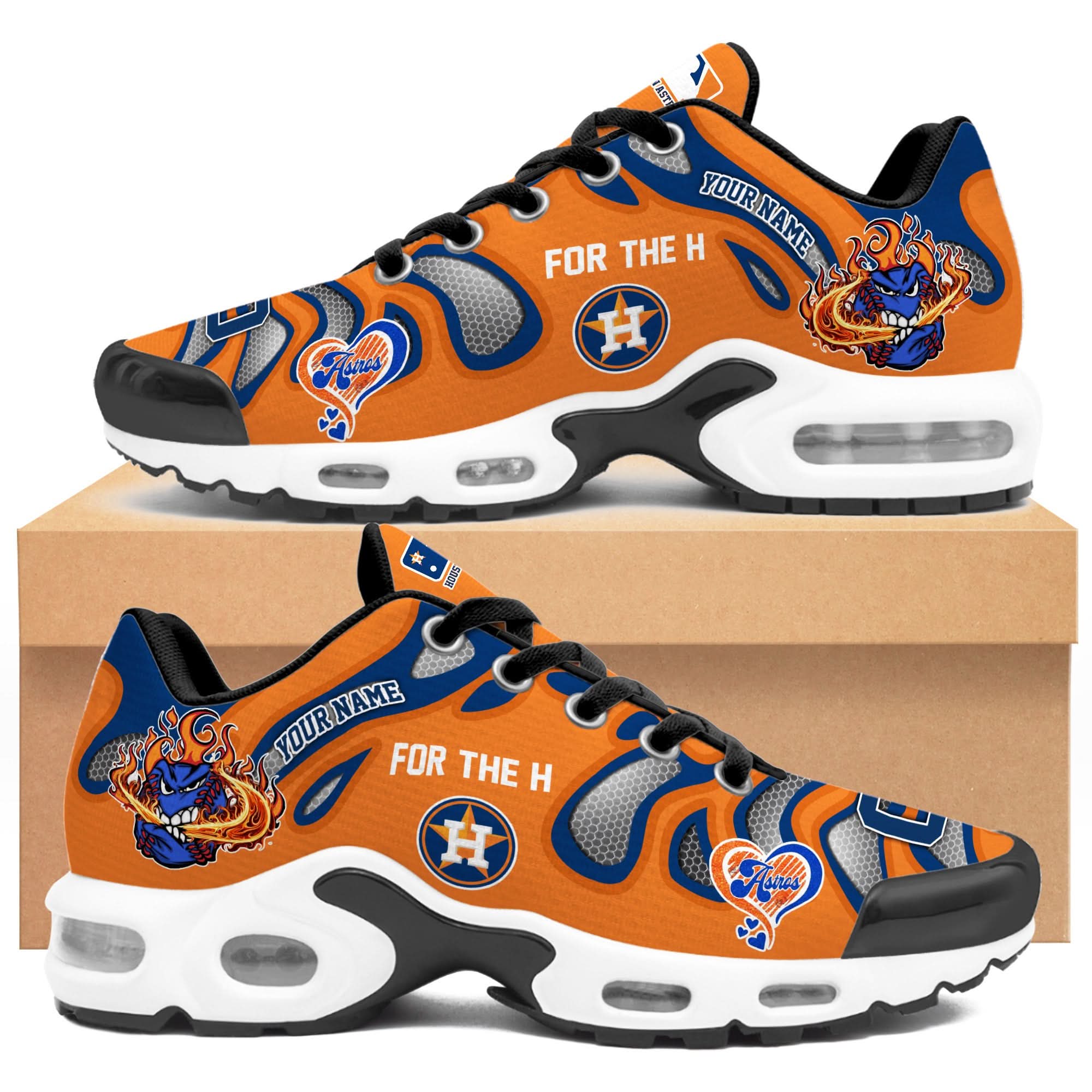 Houston Astros  Personalized Air Max Shoes 