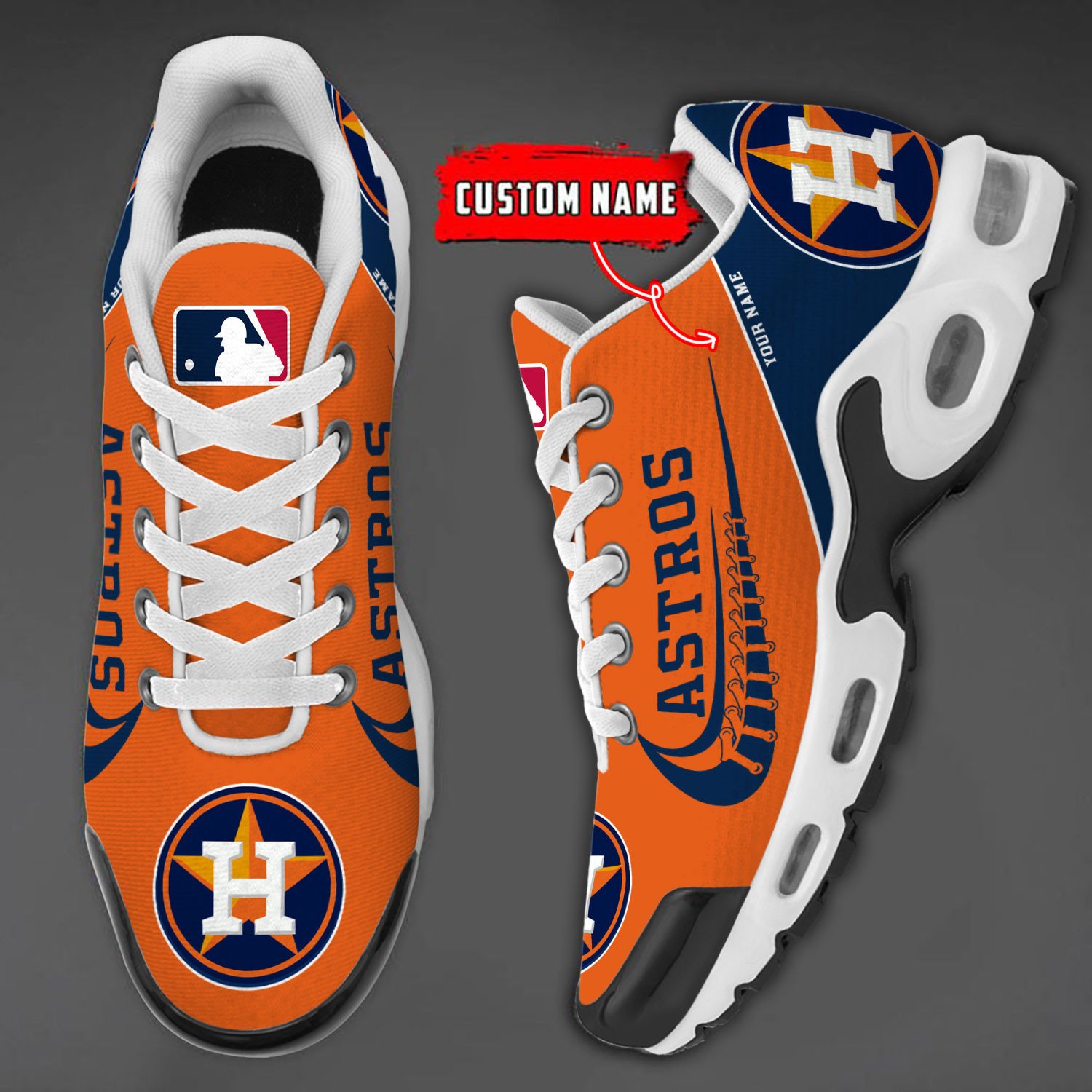 houston astros team logo baseball god wings air max shoes sneaker 4804 i6ukj