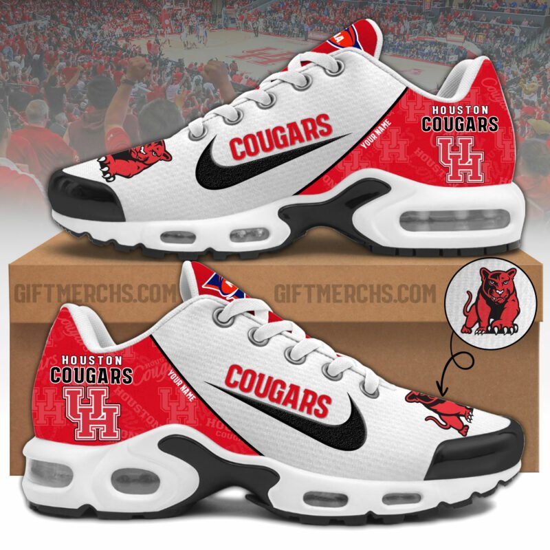 Houston Cougars TN Shoes 2026 Version Custom Name, Shoes For Sport Fan, Sport Gifts PH270