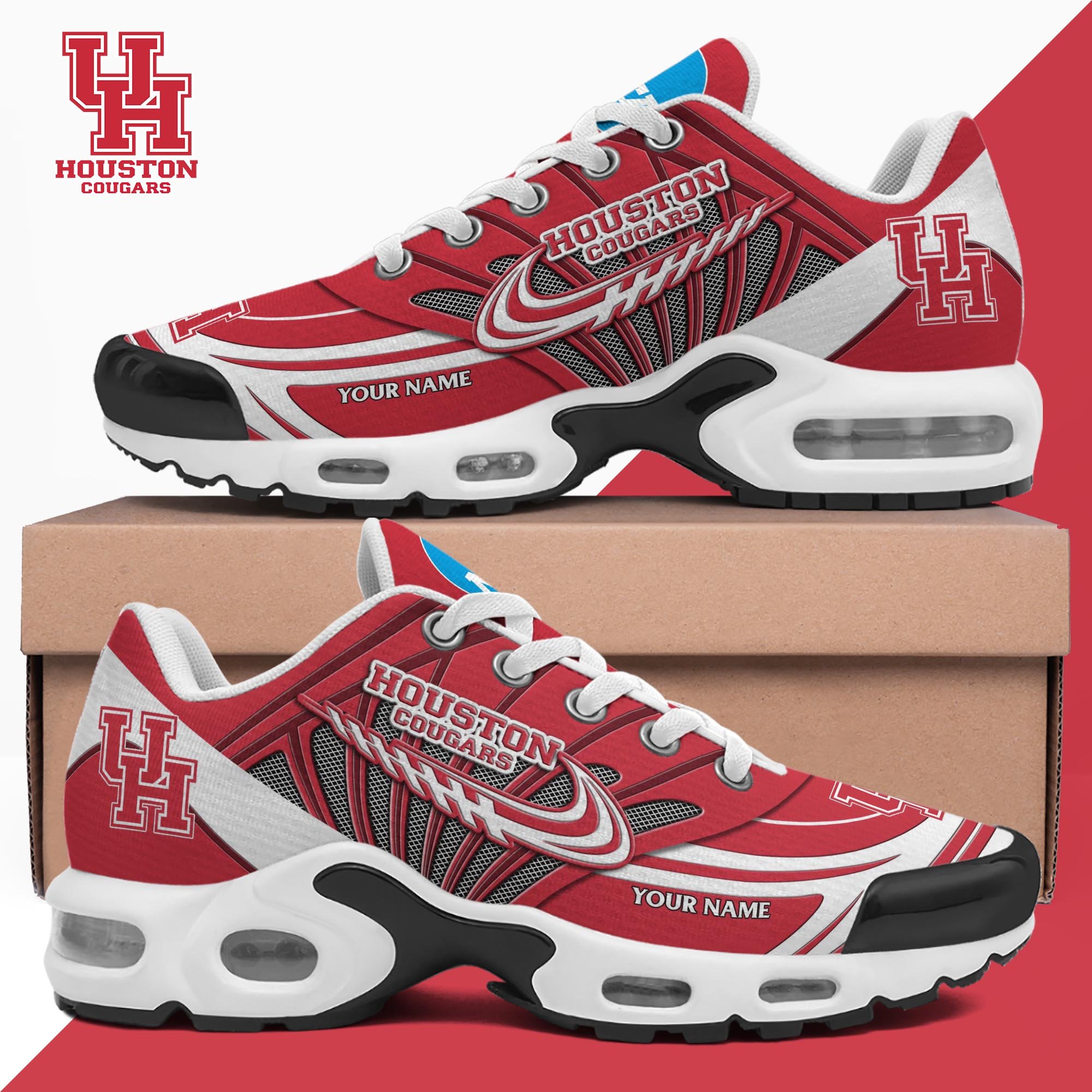 houston cougars tn shoes 2026 version custom your name 9254 ylaty