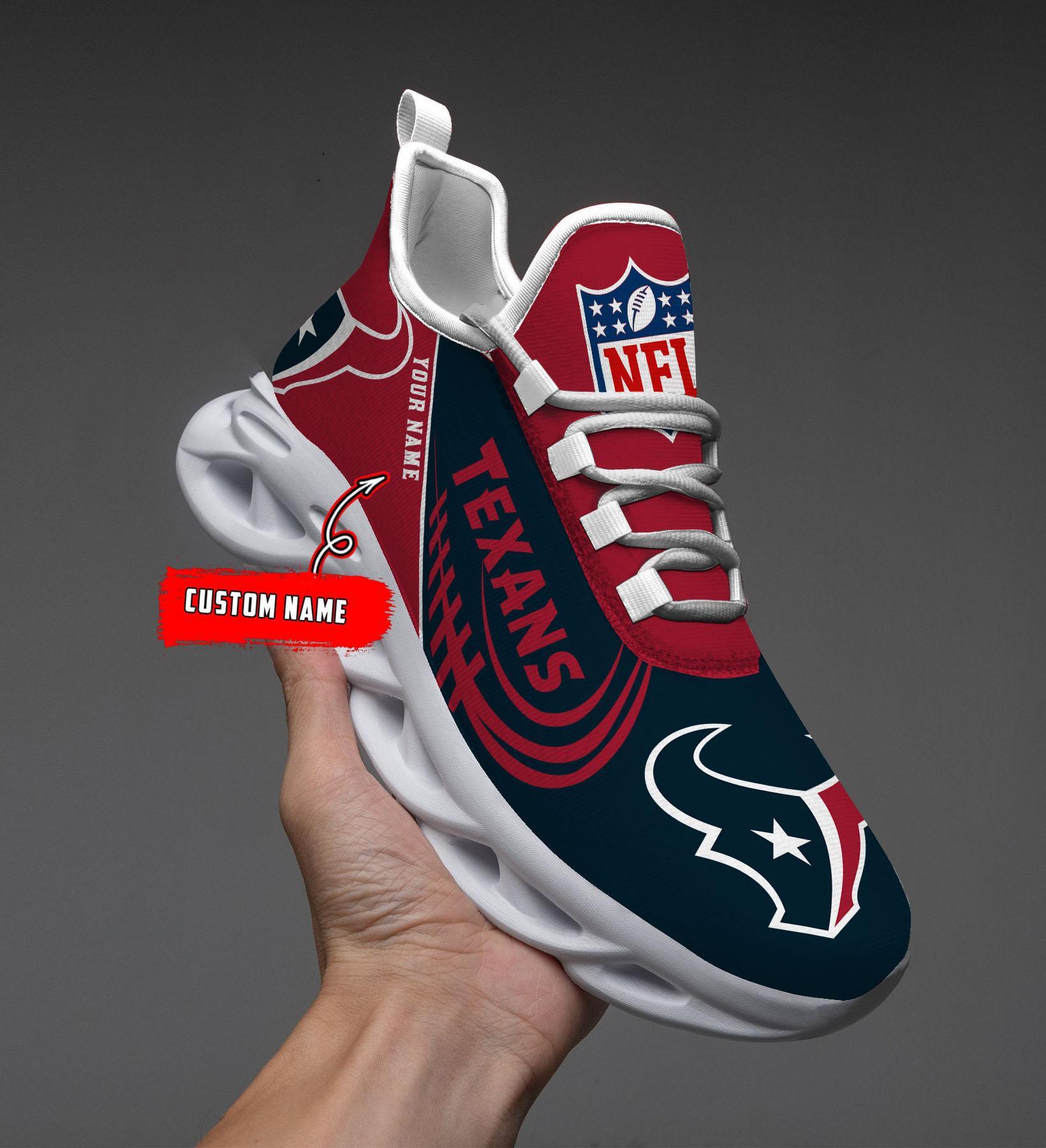 houston texans black max soul shoes 2026 versions custom name 630 6733 m5cza