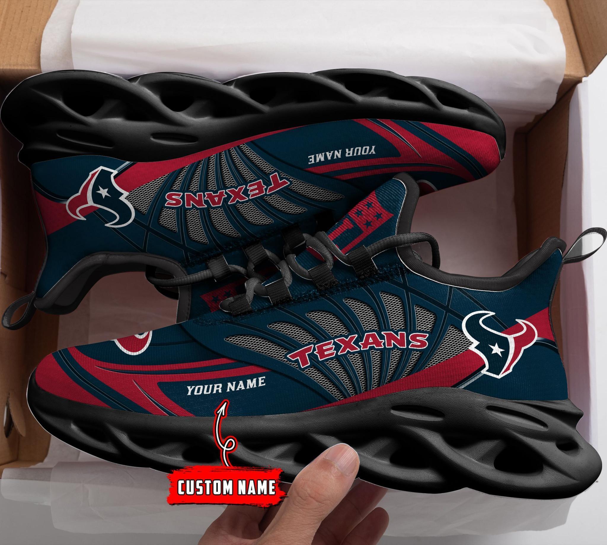 houston texans black max soul shoes 2026 versions custom name 637 9167 cuirc