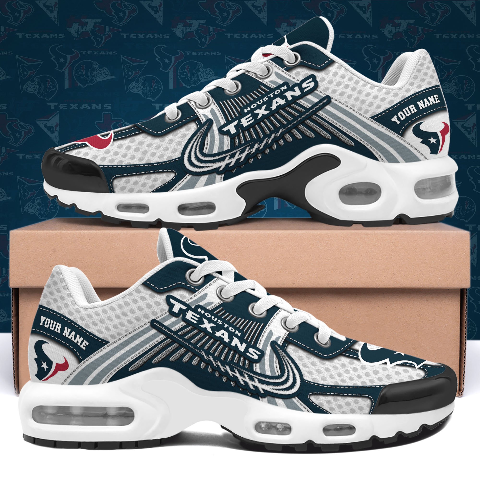 houston texans tn shoes custom your name sport team shoes 5462 owial