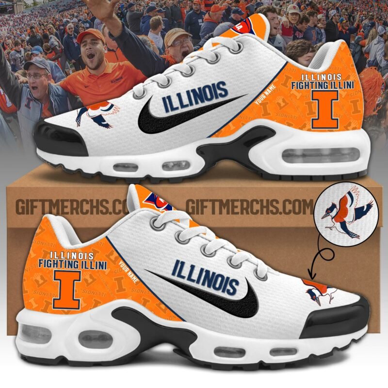 illinois fighting tn shoes 2026 version custom name shoes for sport fan sport gifts ph270 2270 v64zl