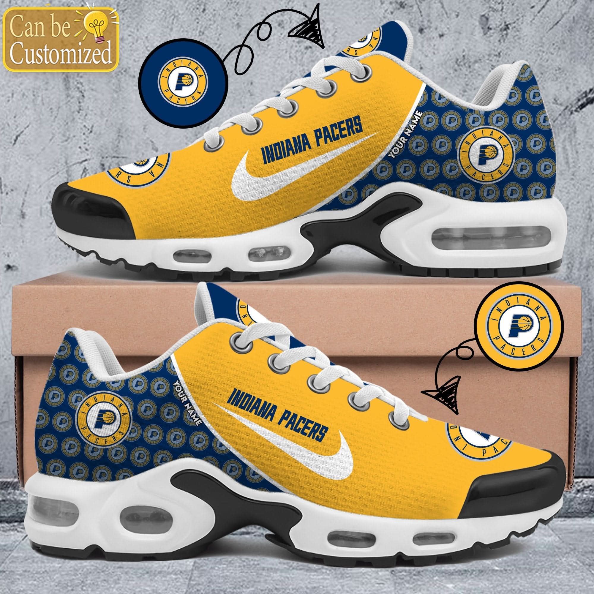 Indiana Pacers Premium A951 Limited Shoes Personalized