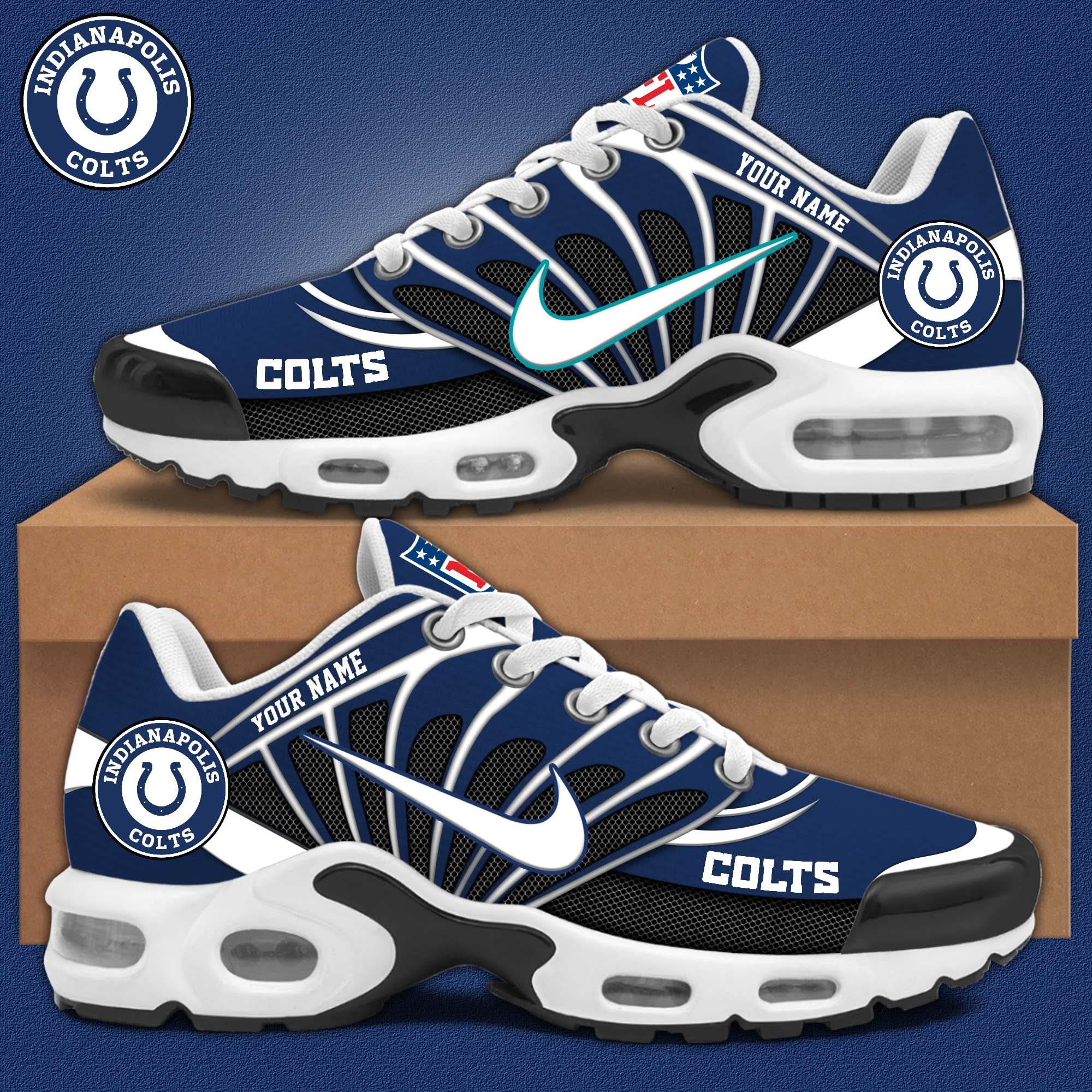 Indianapolis Colts Personalized Shoes 