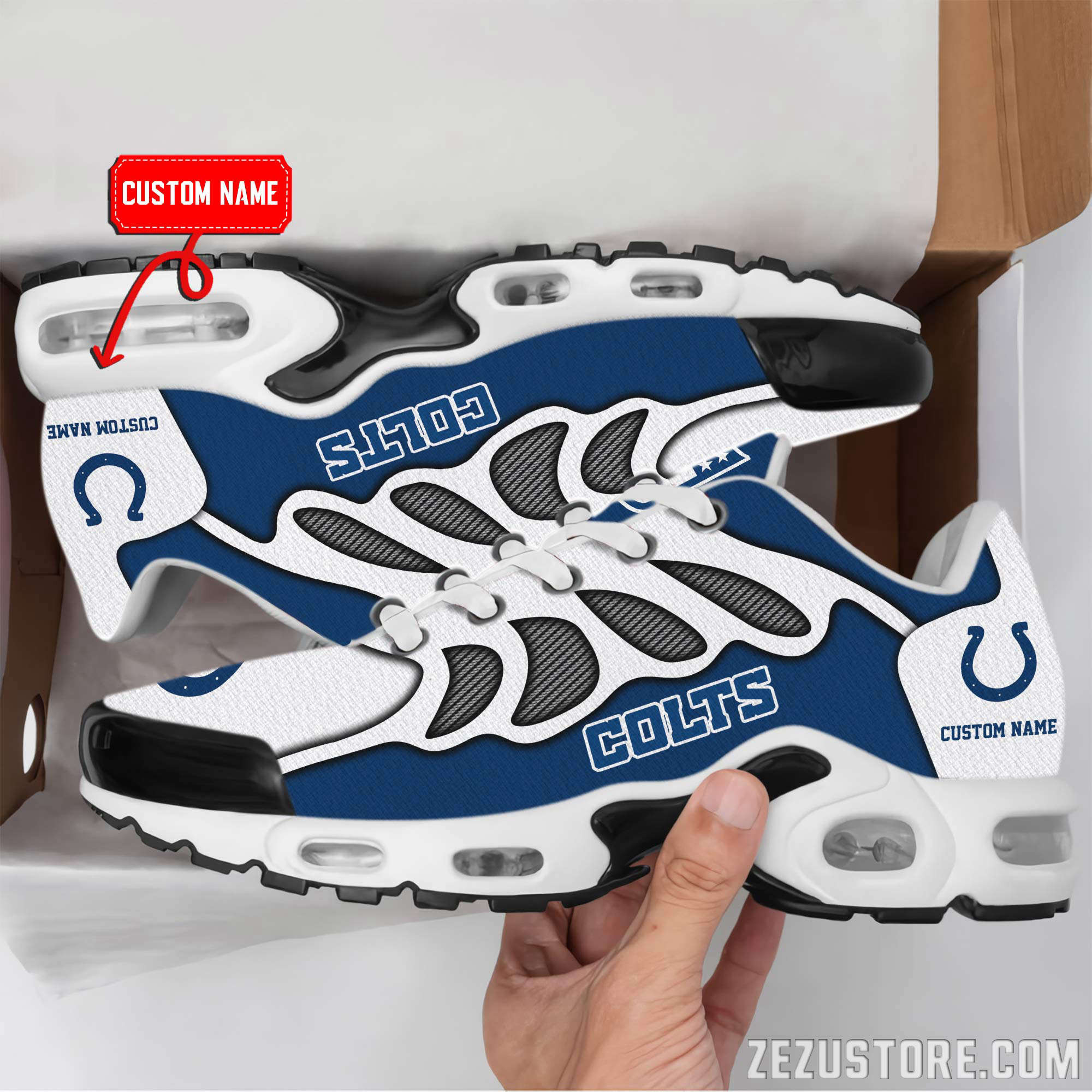 Indianapolis Colts Premium TN Shoes Air Cushion Sneakers