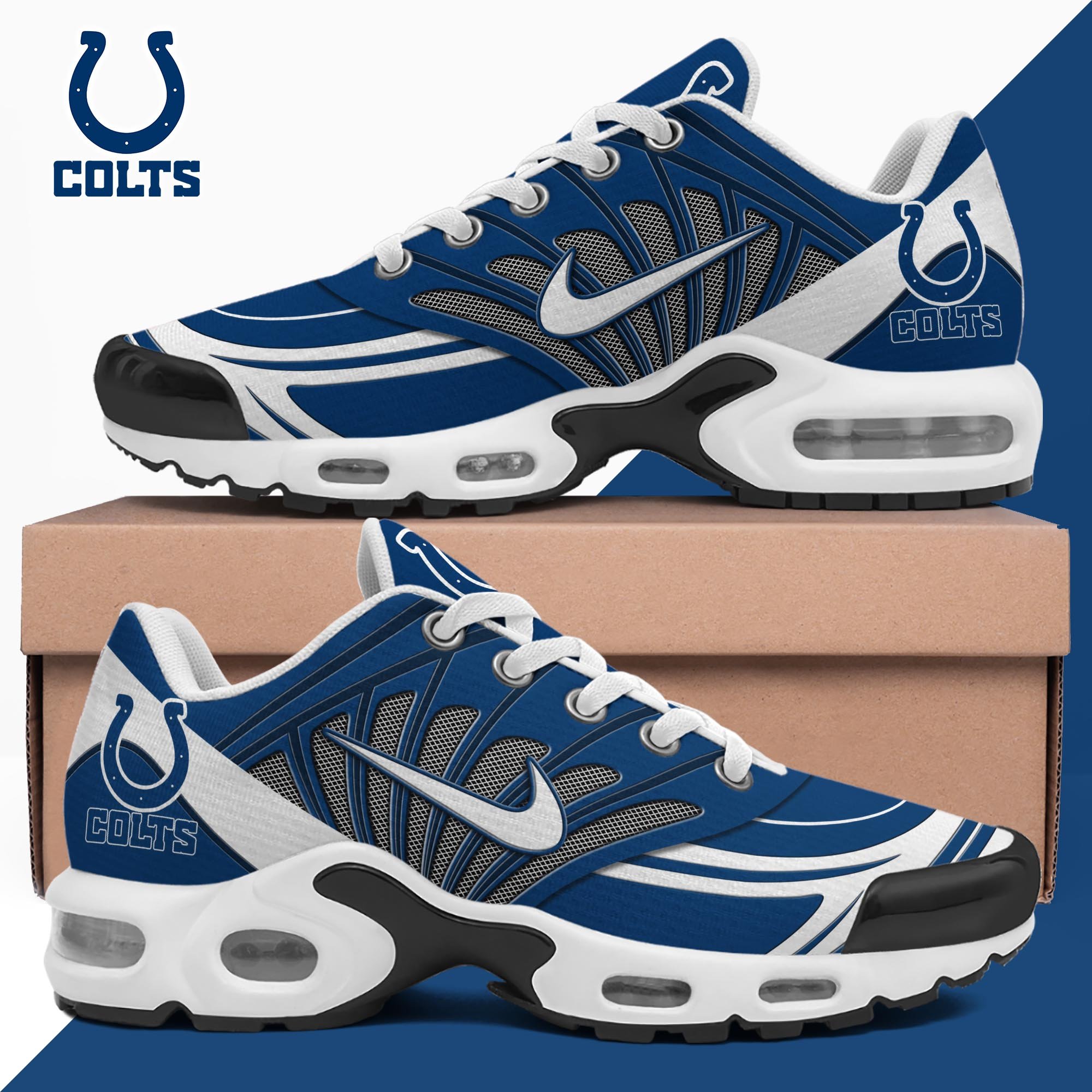 Indianapolis Colts TN Shoes 2026 Version Custom Name 919
