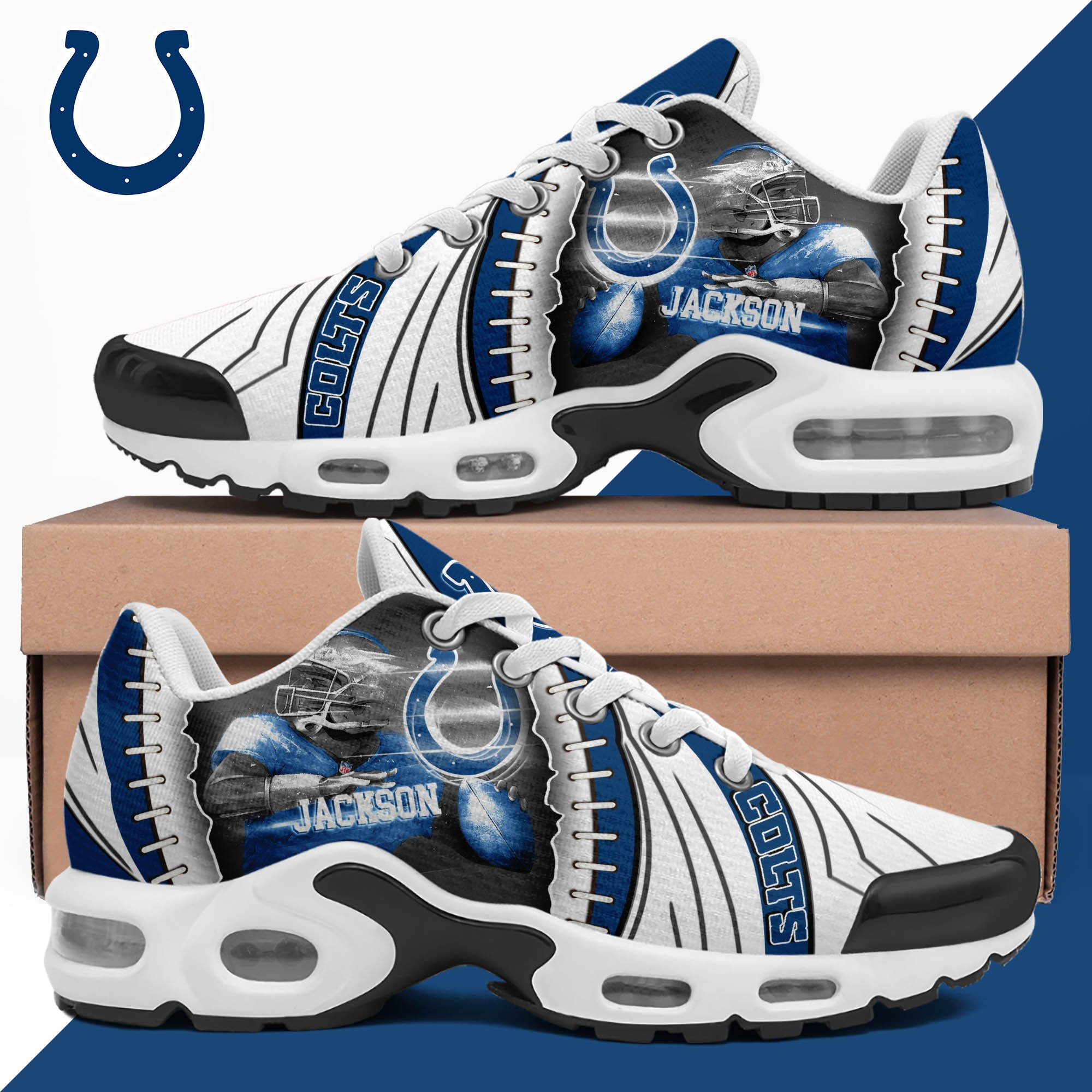 Indianapolis Colts TN Shoes 2026 Version Custom Your Name 919