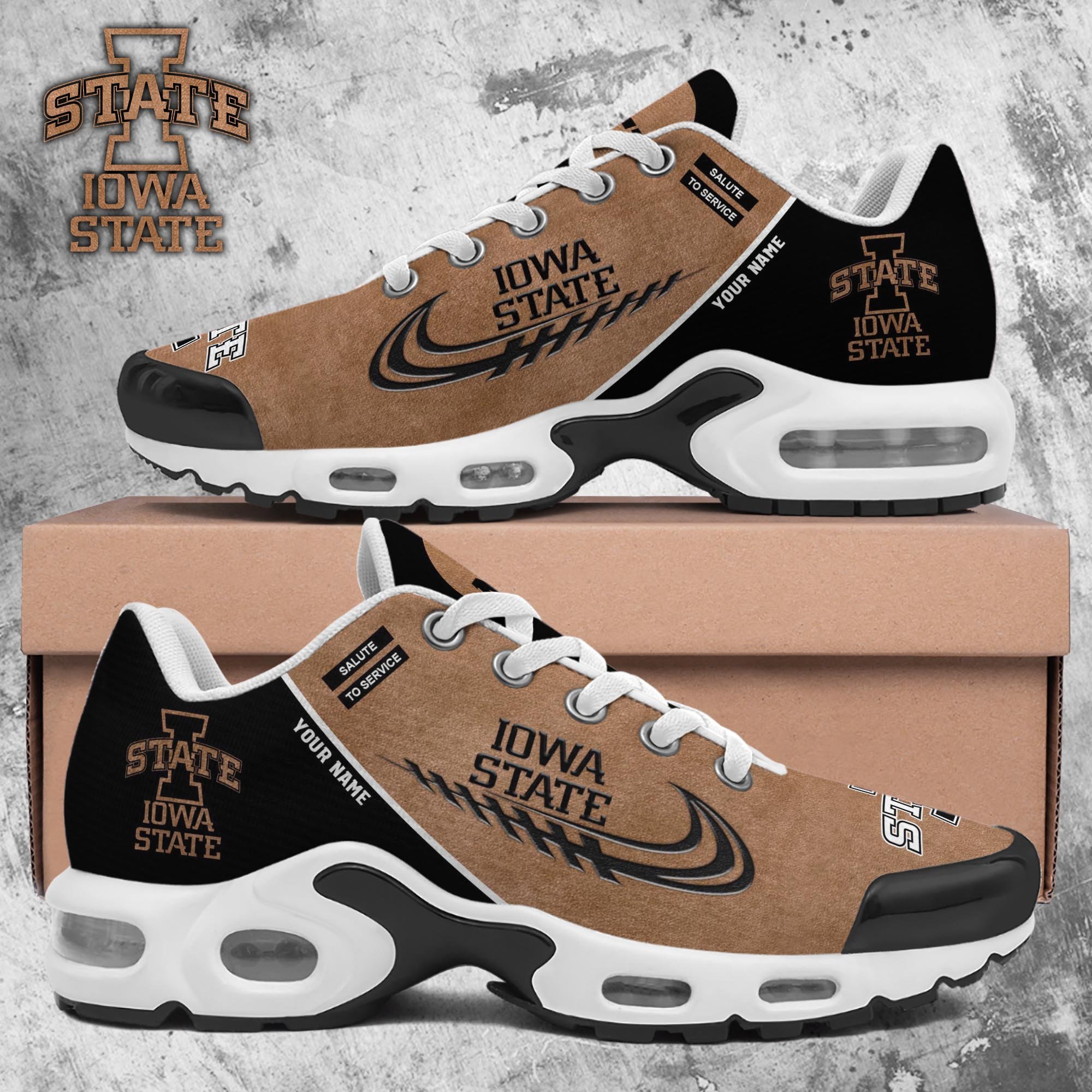 iowa state cyclones tn shoes 2026 version custom name shoes for football fans fan gifts ph637 4873 wb54z