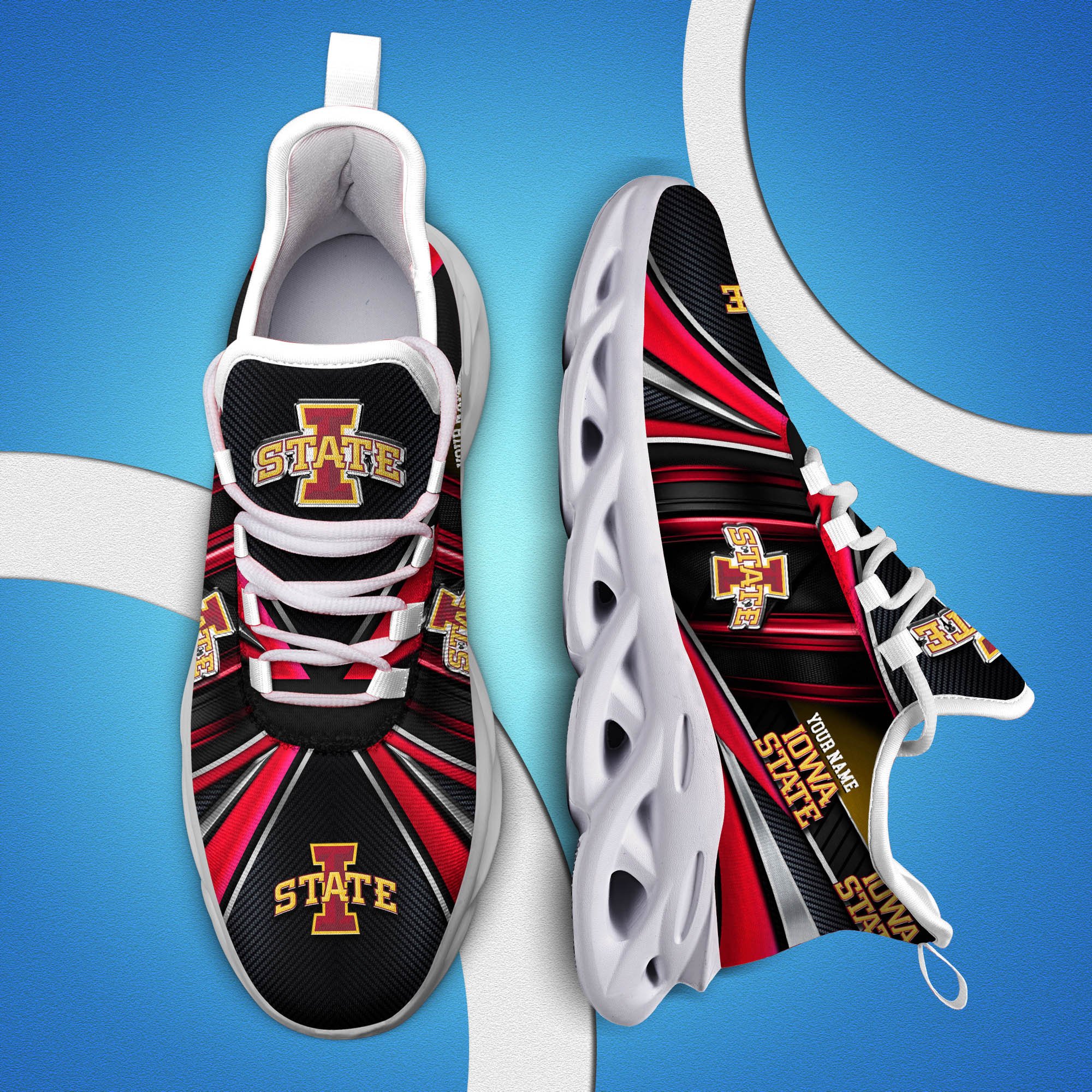 iowa state cyclones white c sneakers 2026 version personalized your name sport team sneakers sport gifts ph892 2866 qi3le